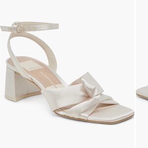 DV by Dolce Vita Cream Heeled Sandals